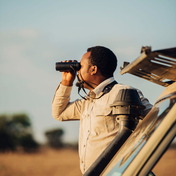 Yohana on safari
